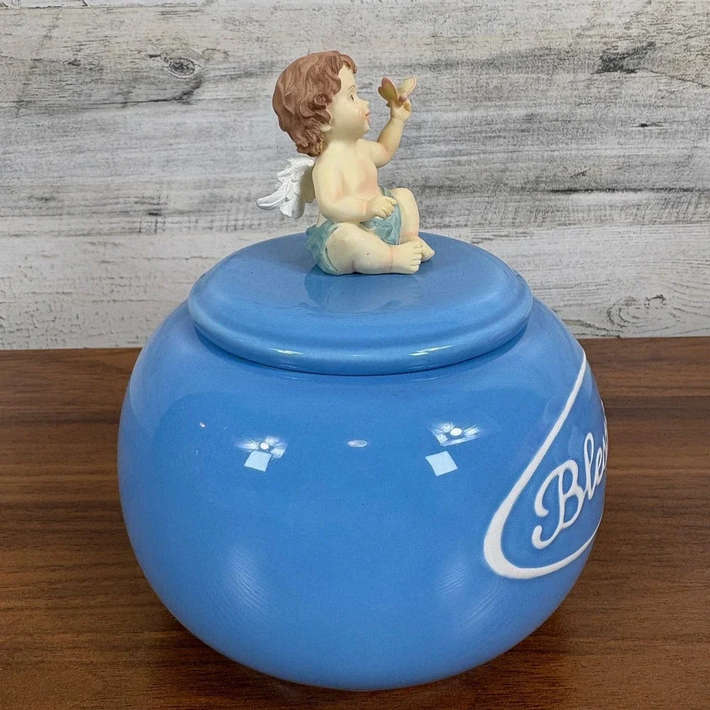 HOUSE OF LLOYD EARTHENWARE VINTAGE Blessings Jar NEW‎ 1999